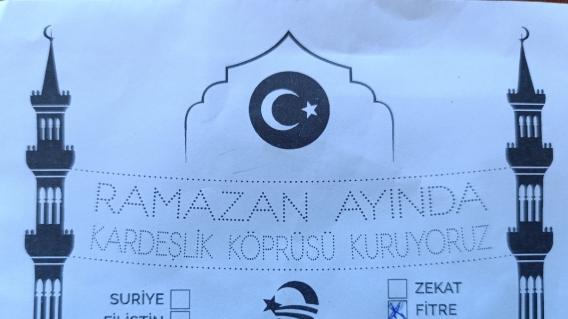 RAMAZANDA KARDEŞLİK KÖPRÜSÜ KURUYORUZ