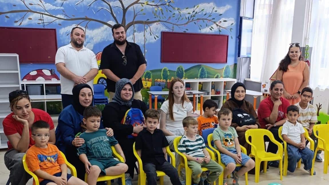 OKUL ÖNCESİ VE 1. SINIFLAR UYUM EĞİTİMİ YAPTILAR. 